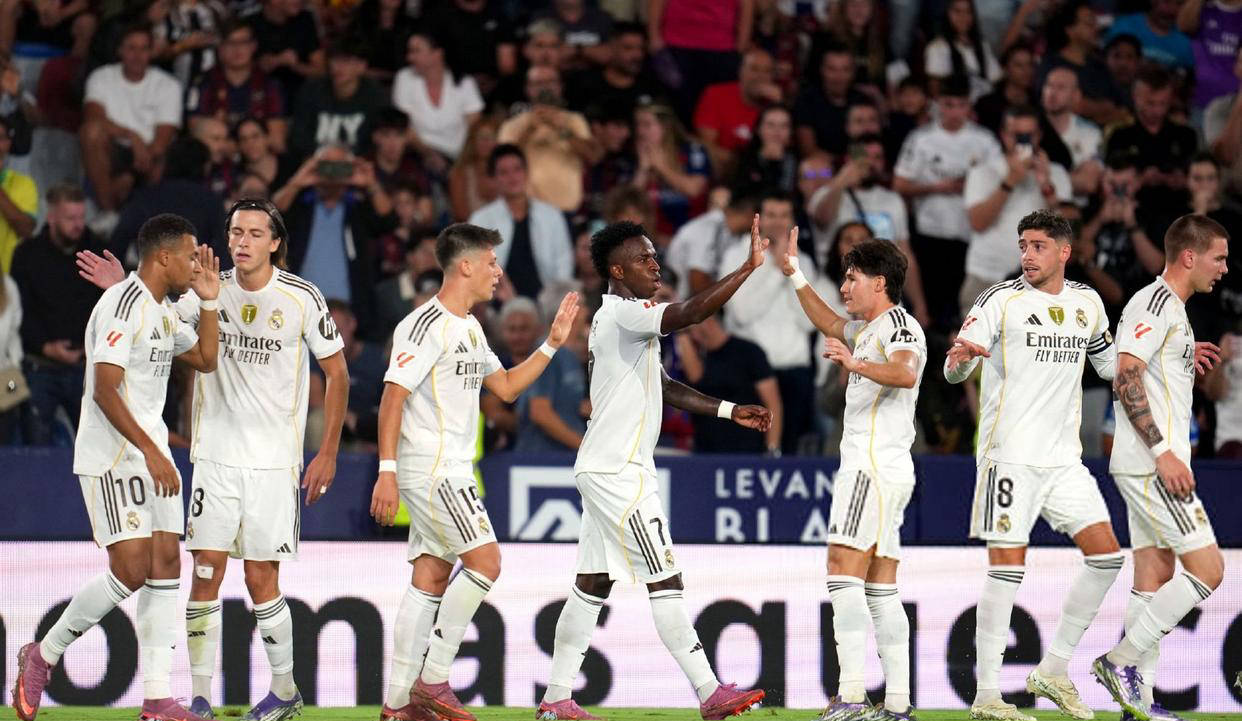 姆巴佩领衔，皇马全胜超越C罗，高居西甲榜首+甩开巴萨